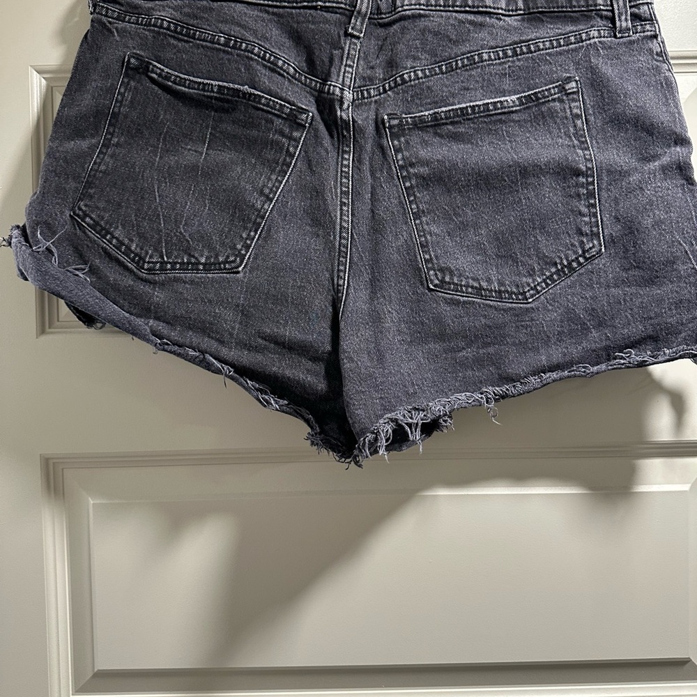 3 Pairs- Abercrombie & Fitch Distressed Denim Women Shorts - Picture 5 of 9
